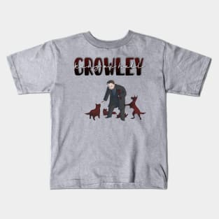 Supernatural Crowley Hell Hound Dad Design Kids T-Shirt